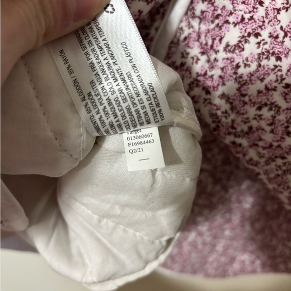 NWT Universal Thread Quilted Ditsy Floral Jacket with White Piping XL - Picture 7 of 7